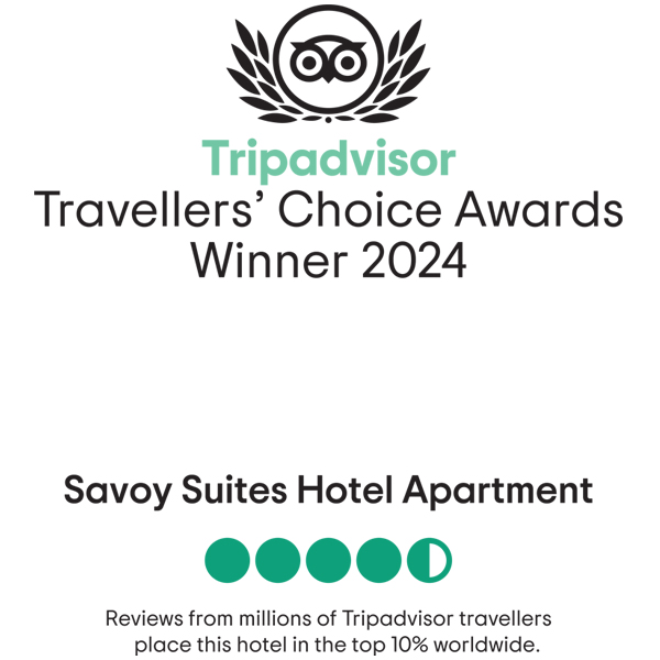 Savoy Suites TA Choice'24 Badge